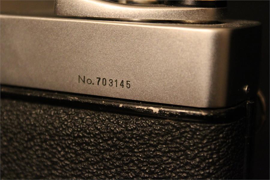 Vintage Prinzflex Super Ttl film camera no.703145 , with a super reflecta f1.4 55mm lens no. 702589 - Image 4 of 4