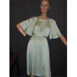 Jean Muir green frock dress