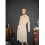 Gold Lame 60s dress