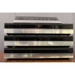 Bang and Olufsen Music system stacking separates. Inc Amp / Tuner, tape deck and CD player - with