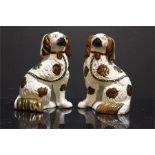 A Large Pair of Staffordshire Spaniels.