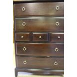 Stagg style Chest of seven drawers