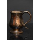 charming old sheffield plate tankard