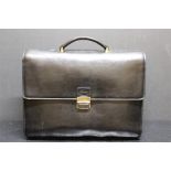 Francinal leather collapsible briefcase