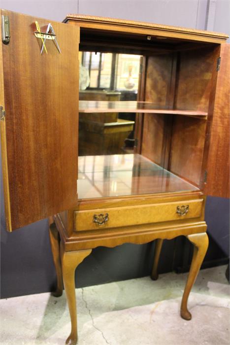 Cocktail Cabinet in Walnut - 20th century - Jeffery sons and co Northampton - Image 3 of 8