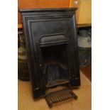 Cast iron bedroom fireplace