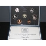 UK proof coin collection Royal mint 1984.