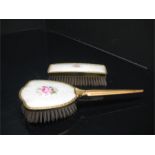 vintage 1930s brush set