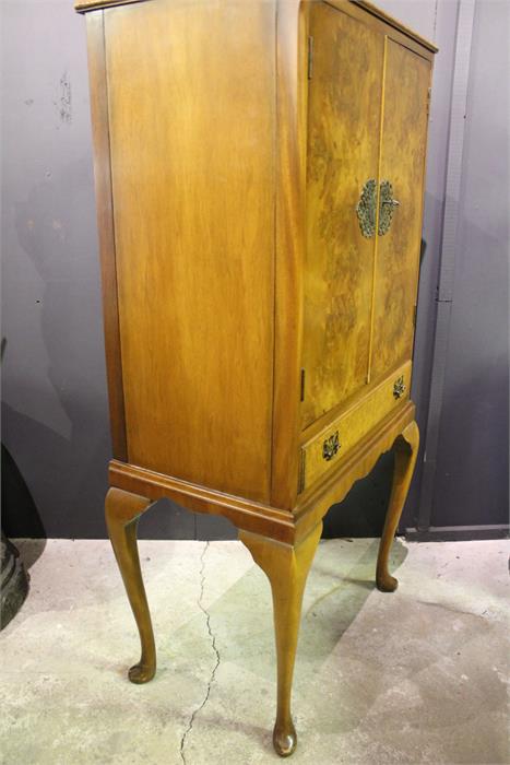 Cocktail Cabinet in Walnut - 20th century - Jeffery sons and co Northampton - Image 8 of 8