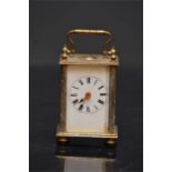 miniature carriage clock