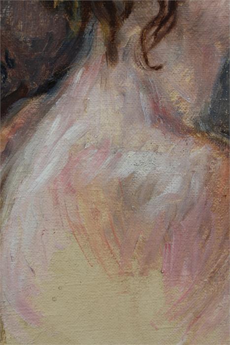 Francis Rudolph (1921-2005), a portrait nude, oil on canvas signed " F. Rudolph '96 ". - Image 10 of 26