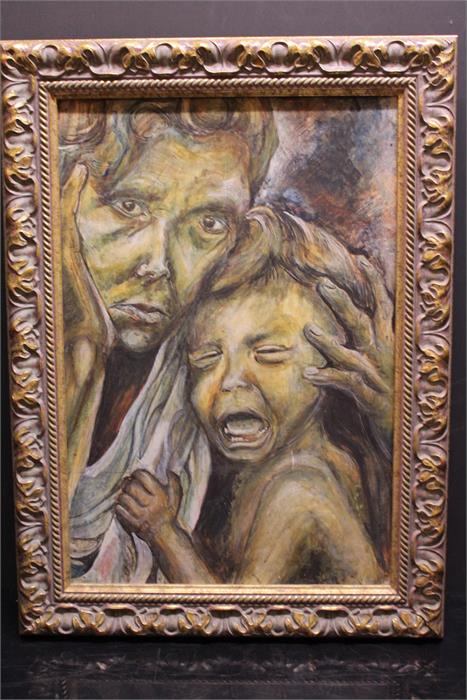 Study of a woman and child crying. - Image 25 of 25