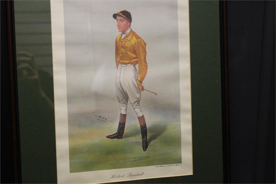 Horseracing - Two jockey Chromolithographs / prints A Vanity Fair - "A Kings Jockey" After - "AO" ( - Image 20 of 30