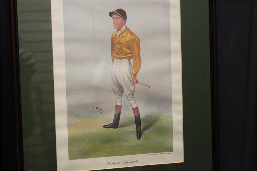 Horseracing - Two jockey Chromolithographs / prints A Vanity Fair - "A Kings Jockey" After - "AO" ( - Image 22 of 30