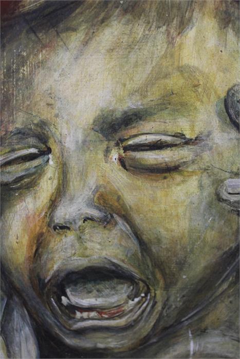 Study of a woman and child crying. - Image 3 of 25