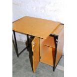 Small vintage school desk (ex Laxton school)