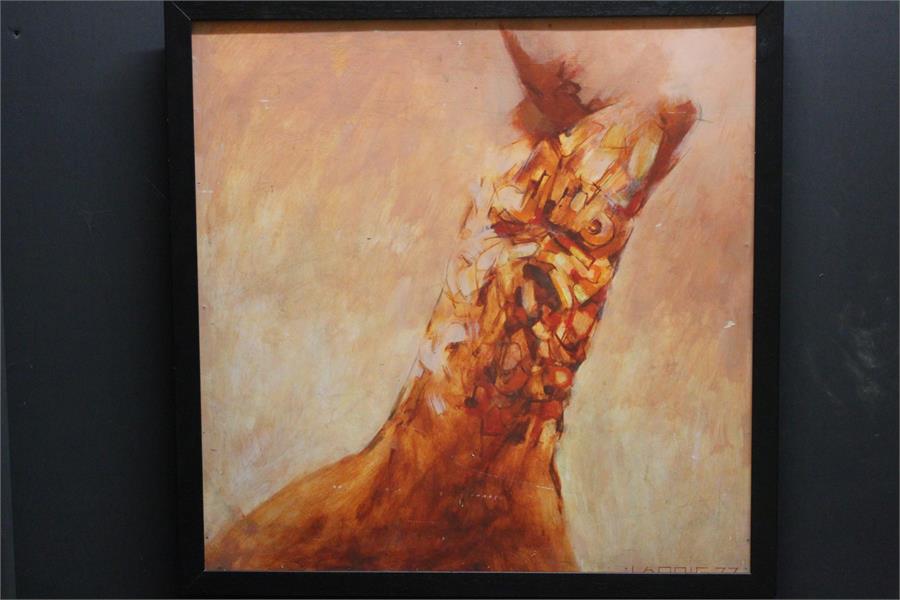 A Modern torso? Painting - 'Lannie 77'. - Image 2 of 9