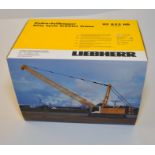 NZG MODELS 1:50 SCALE LIEBHERR HS 855 HD HYDRO-SEILBAGGER DUTY CYCLE CRAWLER CRANE WITH BOX (NMC)