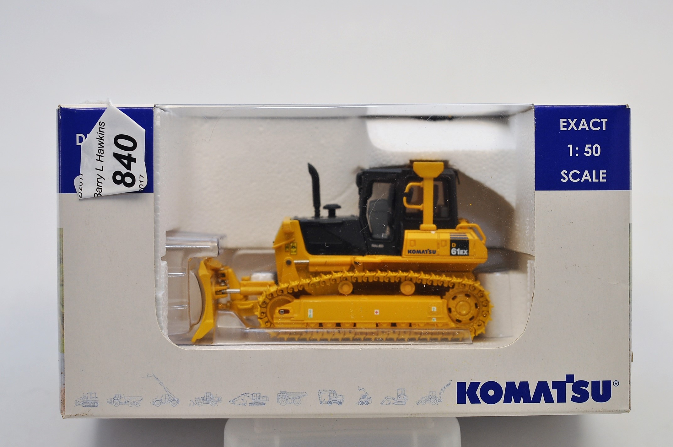 KOMATSU 1:50 SCALE D61EX WITH BOX (VGC)