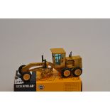 NZG MODELS 1:50 SCALE CAT 12 G MOTOR GRADER WITH BOX (VGC)