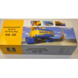 BYMO MODELS 1:50 SCALE BAUER BG 40 ROATARY DRILLING RIG WITH BOX (VGC)