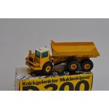 NZG MODELS DUMPER TRUCK D300 PRE 1990 WITH BOX (GC)