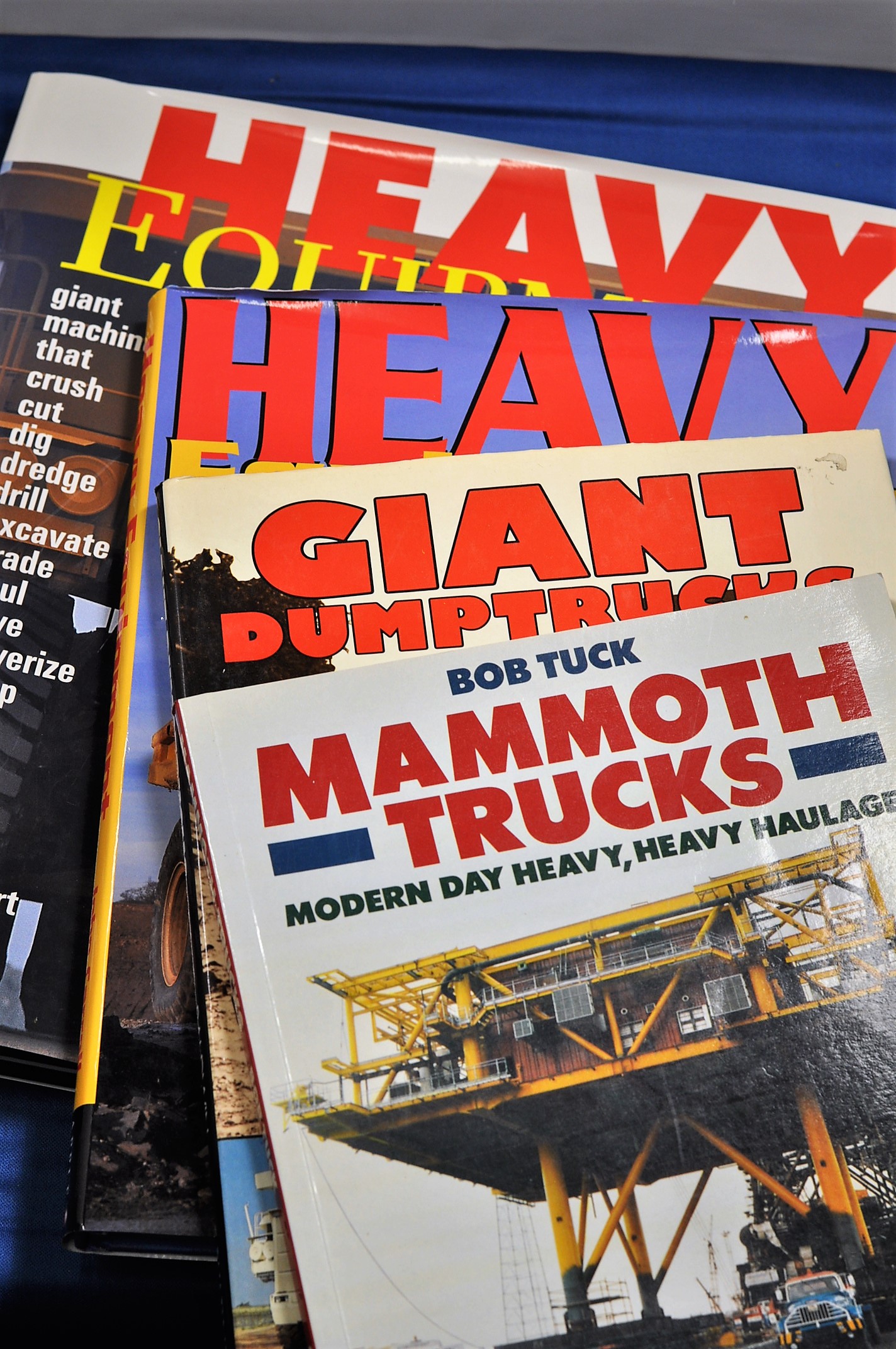 4 BOOKS HEAVY EQUIPMENT/ GIANT DUMPTRUCKS ALL IN (VGC) - Image 2 of 2