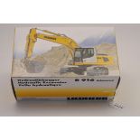 NZG 1:50 SCALE LIEBHERR R916 ADVANCED HYDRAULIC EXCAVATOR WITH BOX (VGC)