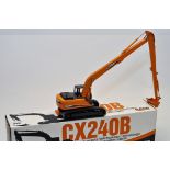 CASE CONSTRUCTION 1:50 SCALE CX240B HYDRAULIC EXCAVATOR WITH BOX (VGC)