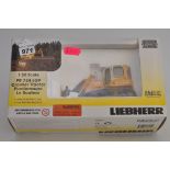 NORSCOT MODELS 1:50 SCALE 58001 LIEBHERR PR 724 LGP CRAWLER TRACTOR WITH BOX (VGC)