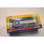 CORGI 1:50 SCALE CC13513 VOLVO FM AGGREGATE TIPPER PRIDMORES HAULAGE LIMITED EDITION WITH BOX (VGC)