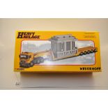 CORGI 1:50 SCALE HEAVY HAULAGE CC12003 MAN 6X4 LOW LOADER WITH GENERATOR NEDERHOFF CRANEHIRE