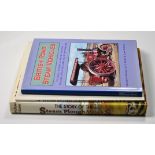 3 BOOKS INCLUDING STEAM PLOUGH WORKS/ BRITISH ROAD STEAM VECHICLES AND CATALOGUE OF TRACTION