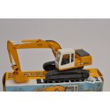 CONRAD MODELS 1:50 SCALE LIEBHERR R 914 HYDRAULIC EXCAVATOR WITH BOX (VGC)