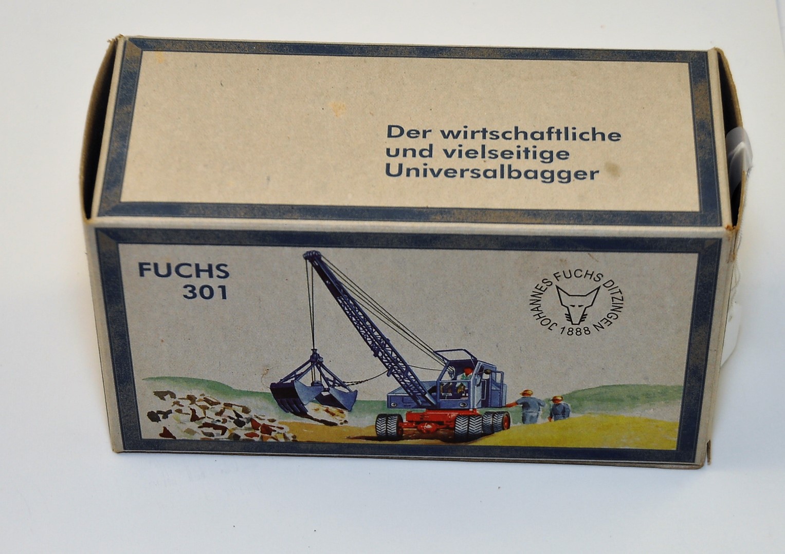 NZG MODELS 1:50 SCALE FUCHS TEREX 301 WITH BOX (MC)