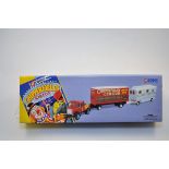 CORGI CLASSICS CHIPPERFIELDS CIRCUS 97889 AEC CAGE TRUCK & TRAILER LIMITED EDITION WITH CERTIFICATE