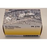 WSI MODELS 1:50 SCALE LIEBHERR PR 776 THE CRAWLER TRACTOR WITH BOX (VGC)