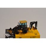 NORSCOT MODELS 1:50 SCALE CAT RACING SPECIAL EDITION 436C IT BACK HOE LOADER OFFICIAL LAUNCH