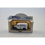 LLEDO COLLECTABLES UEFA EURO 96 ENGLAND COMMEMORATIVE VAN (OFFICIAL LICENSED PRODUCT) WITH ORIGINAL