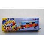 CORGI CLASSIC CHIPPERFIELDS CIRCUS 97885 SCAMMELL HIGHWAYMAN TRAILER AND CARAVAN LIMITED EDITION