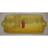 Royal Doulton Shakespeare series sandwich tray series ware, "Portia" 46 cm long