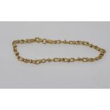 18ct yellow gold bracelet weight: approx 4.1 grams