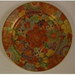 Japanese Satsuma side plate with floral decoration, 15.5cm approx