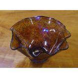 Eamonn Vereker (Australia) glass bowl 19cm diameter approx.