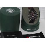 Citizen Eco drive watch as new with box and manuals, GN-4W-S-12G