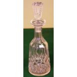 Waterford crystal Lismore decanter H34cm approx