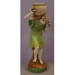 Amphora figure of a gentleman water carrier H44cm approx