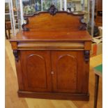 Victorian cedar sideboard 108cm wide, 135cm high