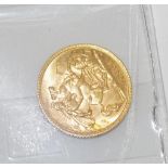 Sydney 1915 half sovereign gold coin