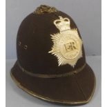 Vintage police bobby hat